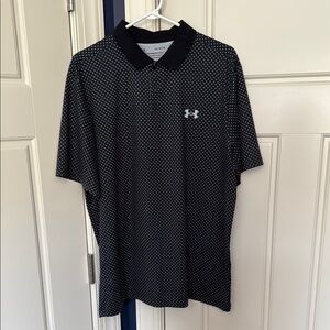 Under Armour Black Performance Polo Shirt
